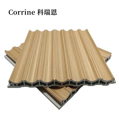 -Qawwa Għolja WPC Corrugated Panel