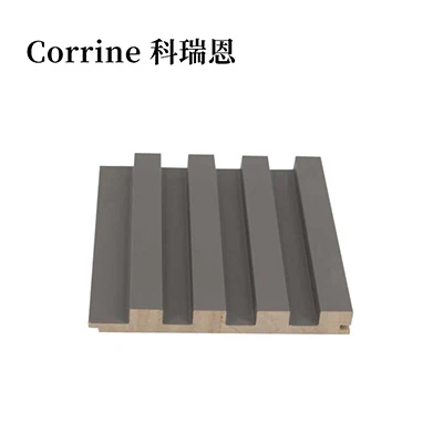 Folji tal-pannelli tal-bord tal-ħajt bil-flawt tal-injam dekorattivi interni